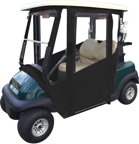 golf cart enclosures with metal zippers|doorworks golf cart covers.